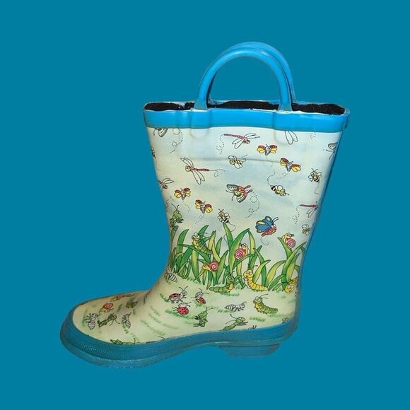 Toddler Vintage Servl’s by Honeywell Critter Rainboots Size 11 - Picture 7 of 7